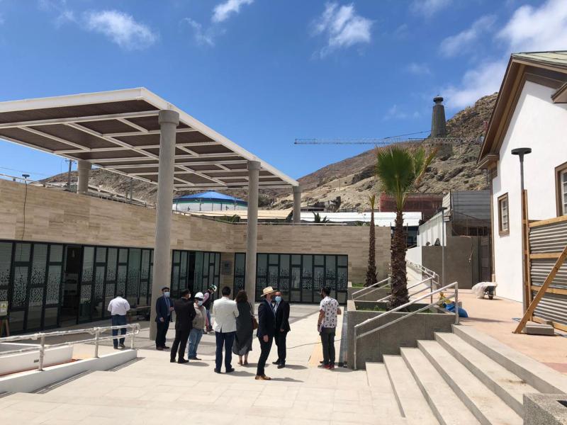 El avance de las obras permite anticipar la apertura del recinto para enero de 2021.